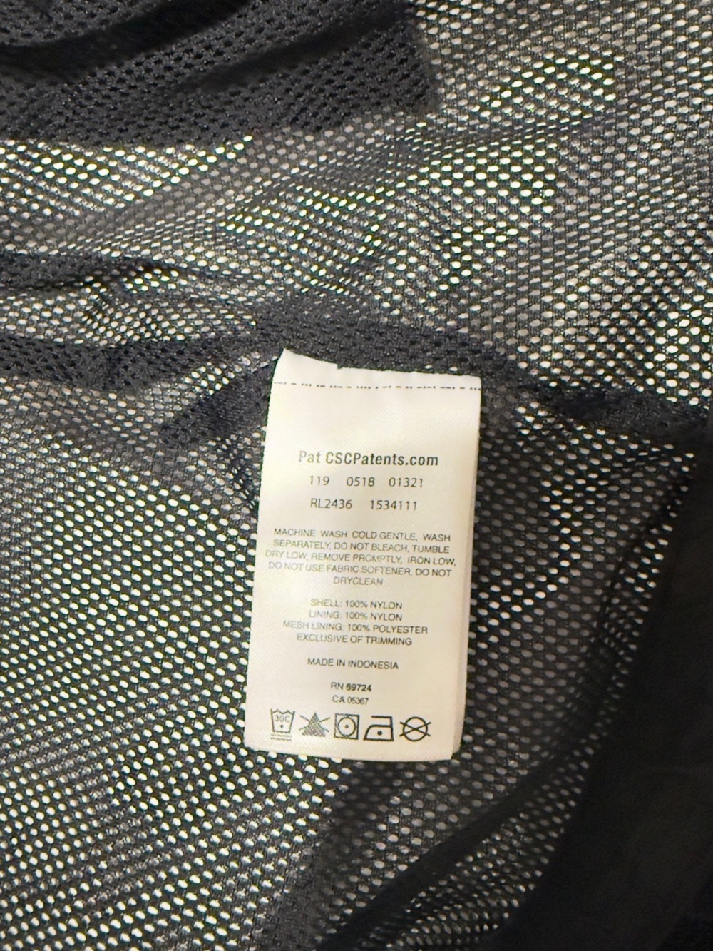 Columbia Omni TE Black Hooded Packable Jacket. GUC. Size M - Picture 12 of 12